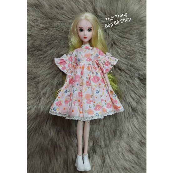 Đầm xinh cho búp bê.khách mua hàng ib cho shop loại búp bê của bn nhé!