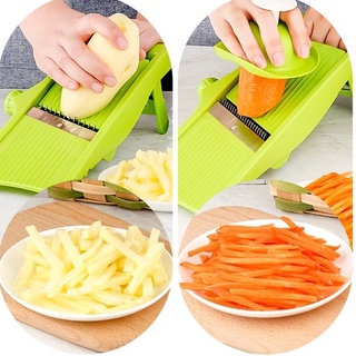 Bàn bào rau củ dụng cụ thái lát cam chanh thái sợi củ quả màu ngẫu nhiên, thái hành, tỏi, củ quả