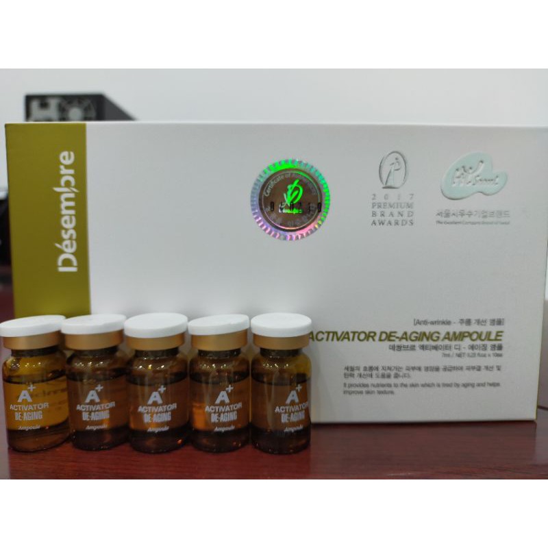 Tế bào gốc trẻ hoá Desembre Activator De Aging Micro Ampoule 7ml/lọ | BigBuy360 - bigbuy360.vn