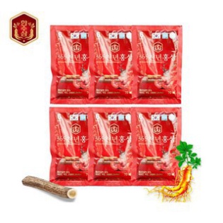 Nước Hồng Sâm Linh Chi Nhung Hươu Hansusam 365 (70ml x 60 gói)