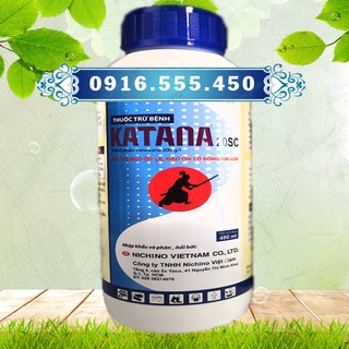 Katana 20sc chuyên trừ bệnh đạo ôn, thán thư, đốm lá cho cây trồng