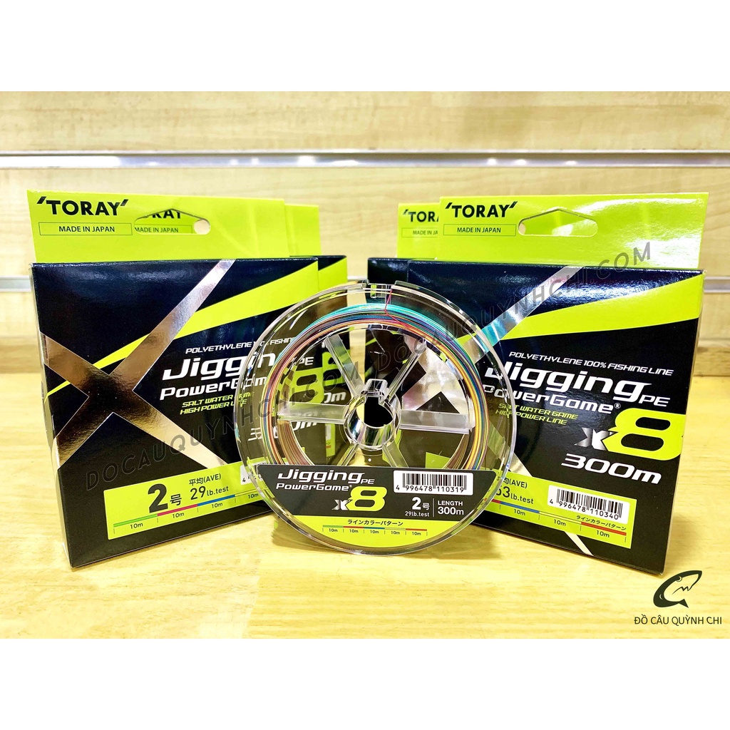 DÙ TORAY 300M: JIGGING POWER GAME X8