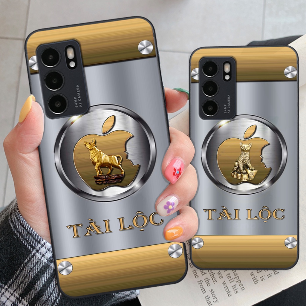Bộ sưu tập Ốp điện thoại Oppo Reno6 / Reno6 Z 5G / Reno 6 ốp lưng in hình 12 con giáp mẫu tài lộc mới nhất Sonstore68
