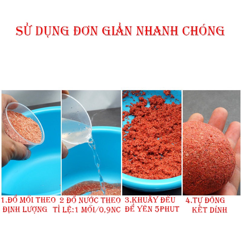 Mồi Câu Cá Diếc, Cá Chép, Siêu Nhạy,3 vị khác nhau dễ dàng chọn lựa