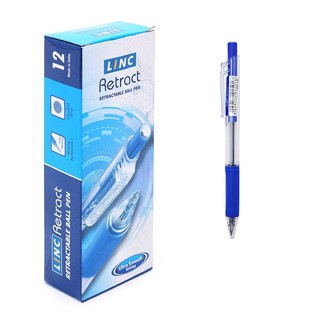 Bút Bi LINC Retract 0.7mm (Hộp 12 Chiếc)