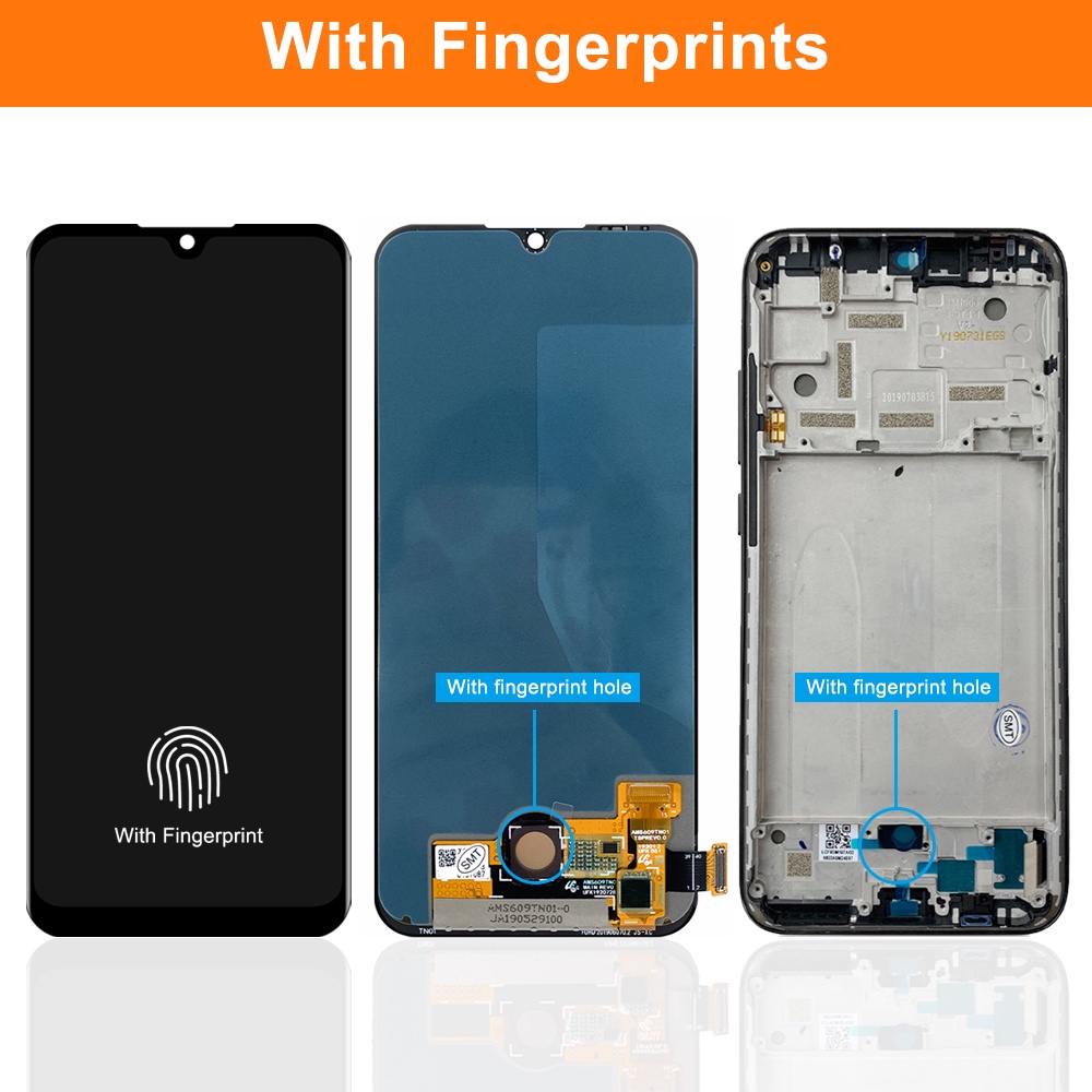 OLED Màn Hình điện thoại Cho Xiaomi MiA3 Mi A3 CC9E LCD thay thế màn hình Zin