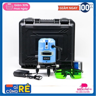 DỤNG CỤ CÂN BẰNG LASER,CÂN MỰC HITACHI - 5 TIA XANH.TỰ ĐỘNG CÂN BẰNG