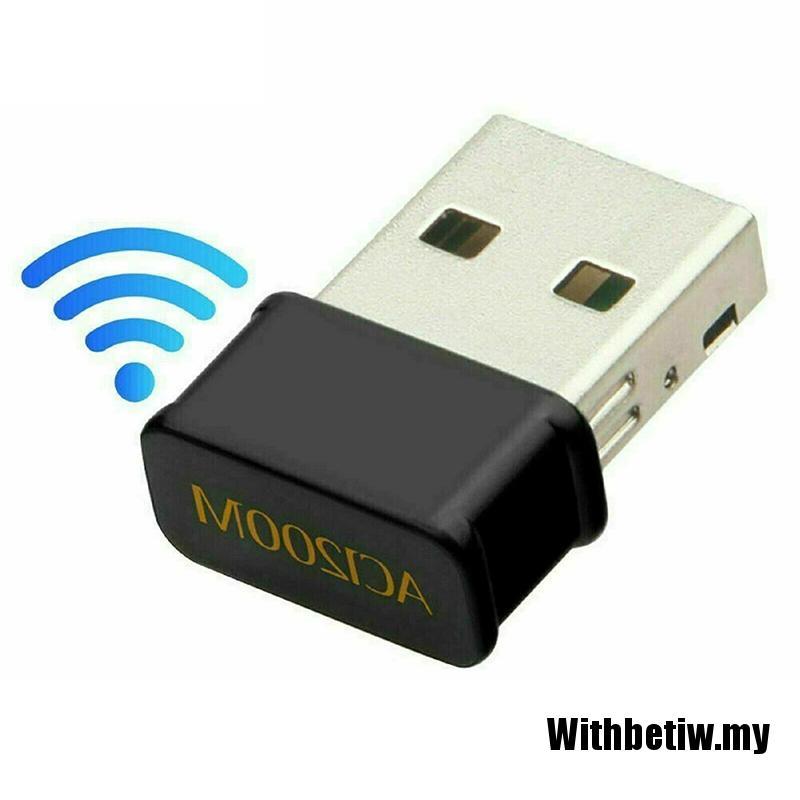 Bộ Chuyển Đổi Mạng Lan Usb Không Dây 802.11ac 1200mbps 2.4g / 5g | BigBuy360 - bigbuy360.vn