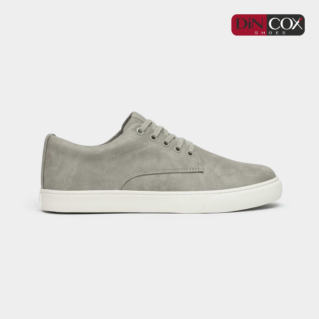 Giày Sneaker Da Nam DINCOX D06 Thể Thao, Năng Động Grey