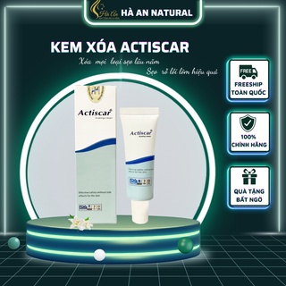 Kem Xóa Sẹo Mờ Thâm Actiscar 20g - Sẹo Lồi, Lõm, Bỏng Bô, Thủy Đậu