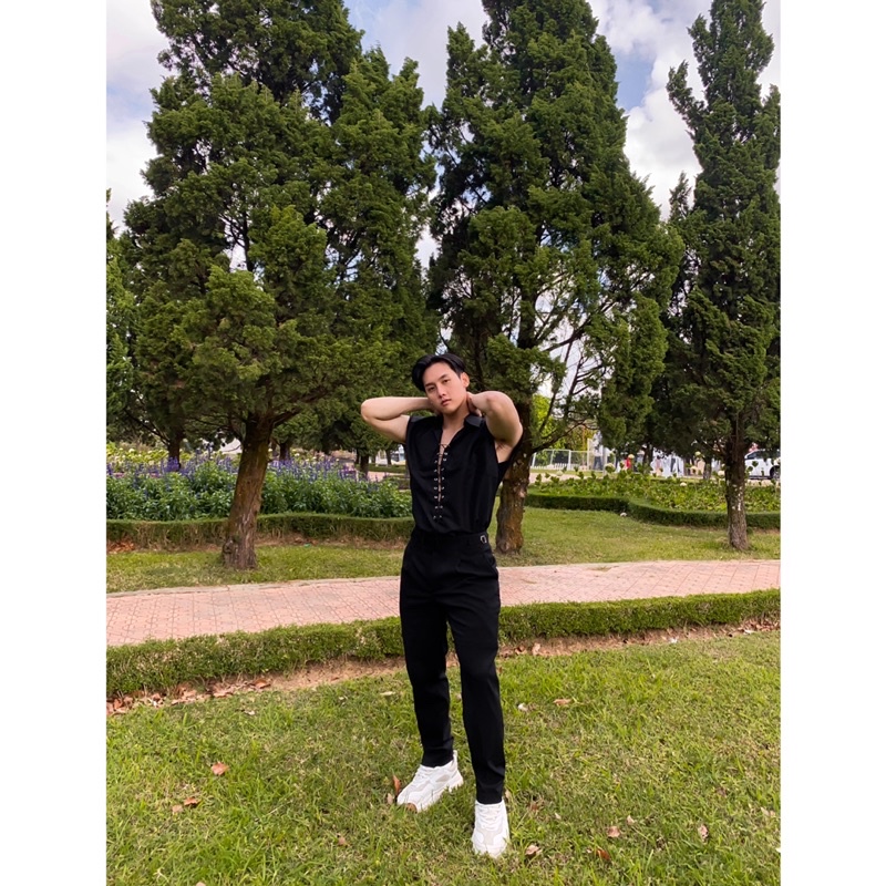 ÁO SƠ MI NAM SÁT NÁCH PHỐI DÂY