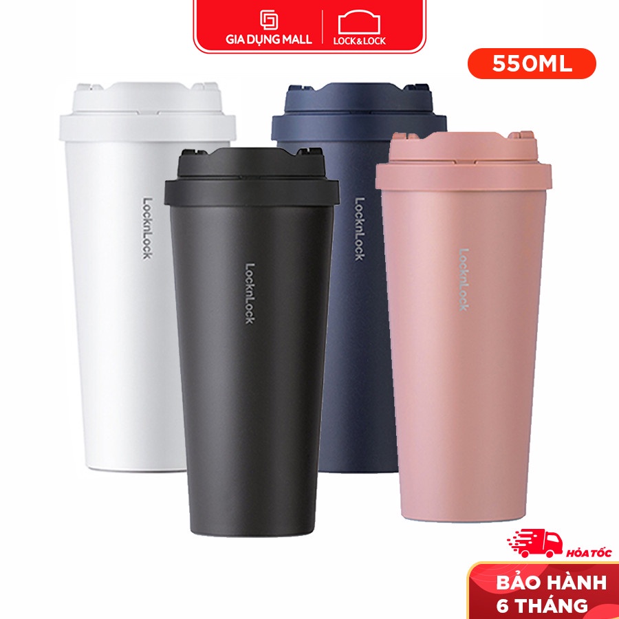 Bình Giữ Nhiệt Lock&Lock Energetic One-Touch Tumbler LHC3249 (550ML) - BH 6 tháng - Hàng Chính Hãng