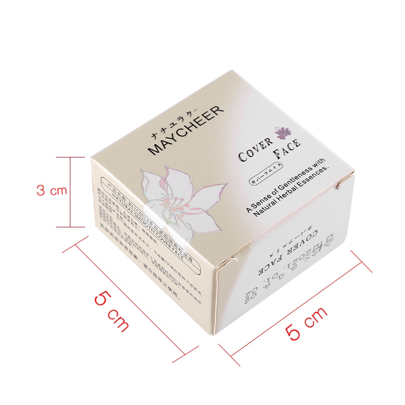 Kem Nền Che Khuyết Điểm Chống Nước Che Phủ Toàn Diện Hiệu MAYCHEER SPF30