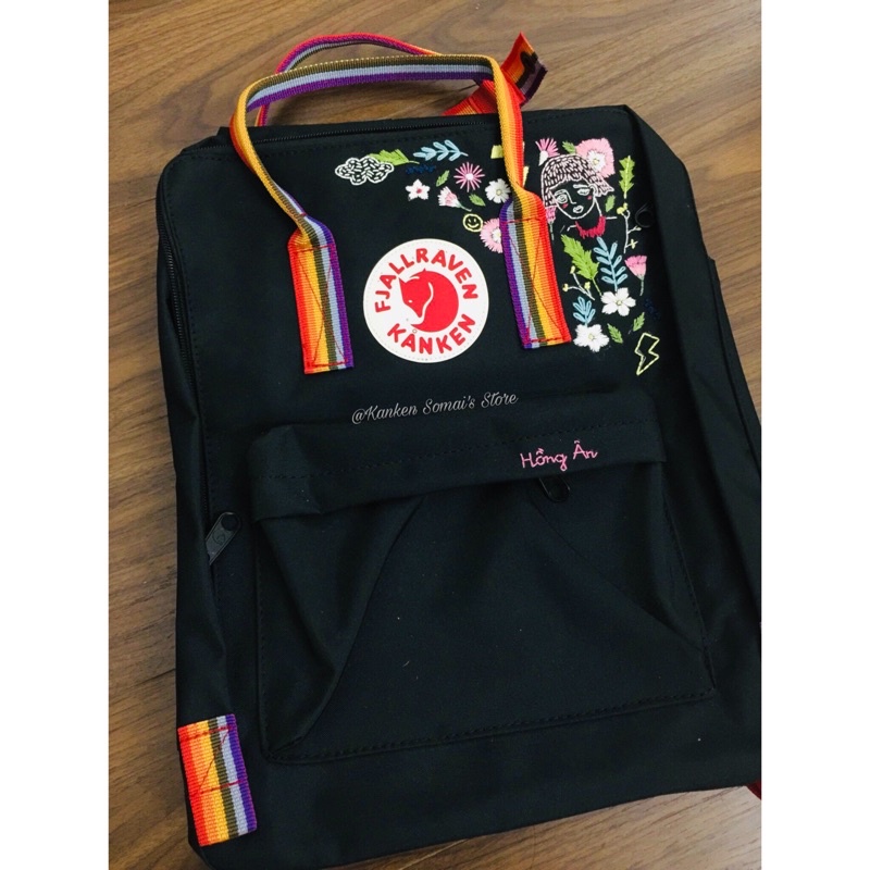 Balo Kanken rainbow có ảnh thật