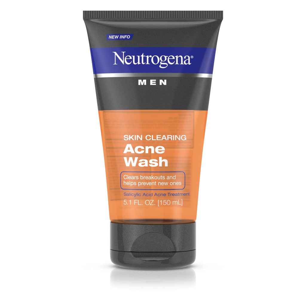 Sữa Rửa Mặt Neutrogena ® Men Skin Clearing Acne Wash (150mL)