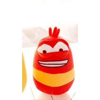 THÚ BÔNG CHÚ SÂU LARVA ĐỎ TRONG LARVA