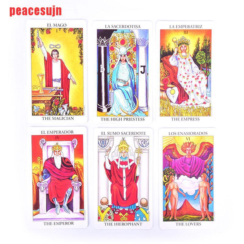 Bộ Bài Tarot Phiên Bản Tiếng Tây Ban Nha