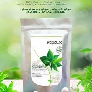 Cám Gạo tắm trắng Trà Xanh Ngọc Trai cao cấp Ngọc Lạc