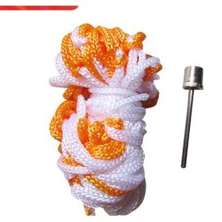Bộ kim bơm bóng và túi lưới đựng bóng rổ, bóng đá