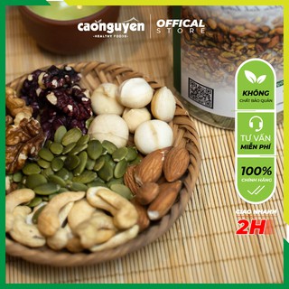 Mix 6 hạt dinh dưỡng ĂN VẶT MẸ BẦU/ ĂN KIÊNG/ EAT CLEAN/ KETO ( macca, óc chó vàng, đỏ, hạt điều, hạnh nhân, bí xanh )