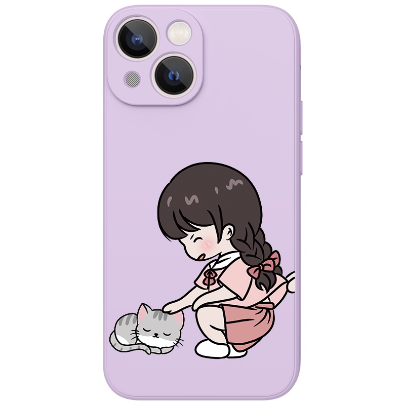 Ốp lưng iphone BVC cô gái yêu mèo 6/6plus/6splus/7/7plus/8/8plus/xs/11/12/13/14/Pro/Plus/Promax BVC972
