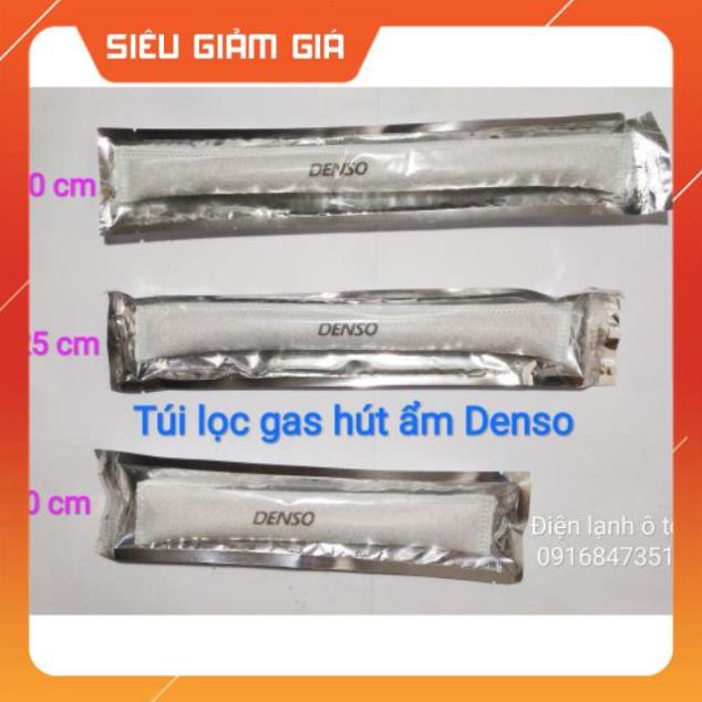 Túi lọc gas hút ẩm ô tô Denso 20-25-30 cm phin lọc gas oto