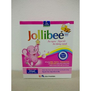 SIRO JOLLIBEE ĂN NGON NGỦ TỐT BÉ THÔNG MINH HỘP 20 ỐNG