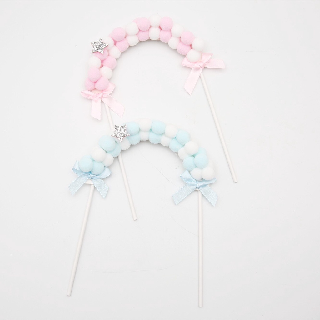 Phụ Kiện Cắm Trang Trí Bánh Kem Sinh Nhật Hình Kỳ Lân Dễ Thương