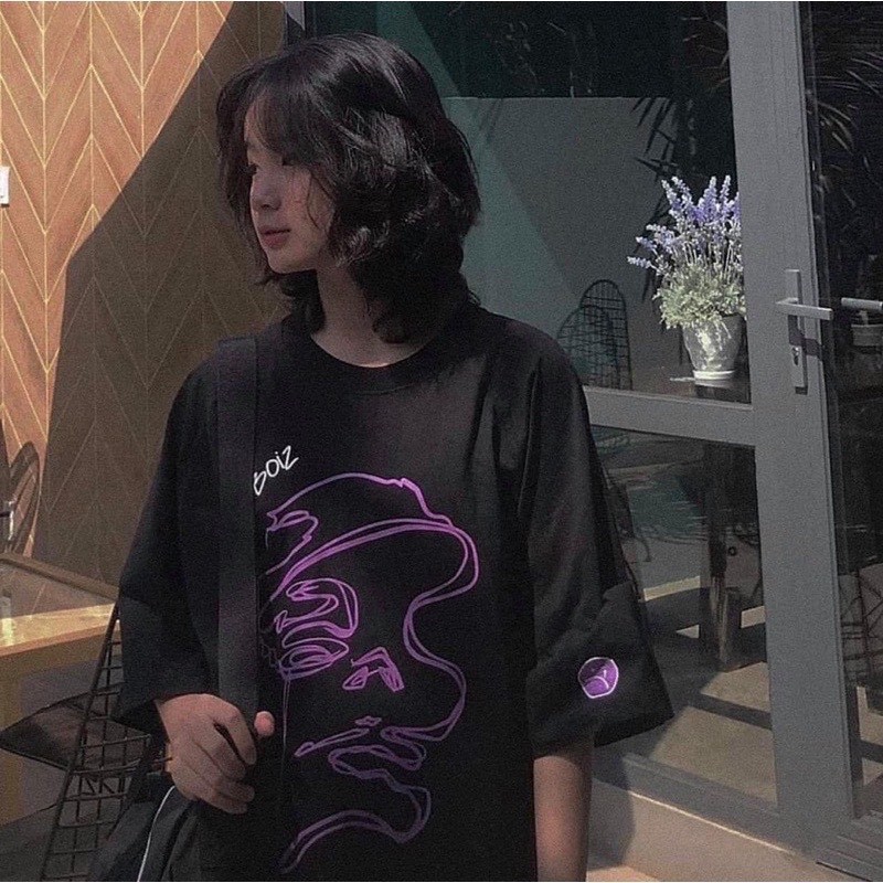 Áo Thun Local Brand Sad.boi Nam Nữ Oversize Tay Lỡ Unisex Full Mạc