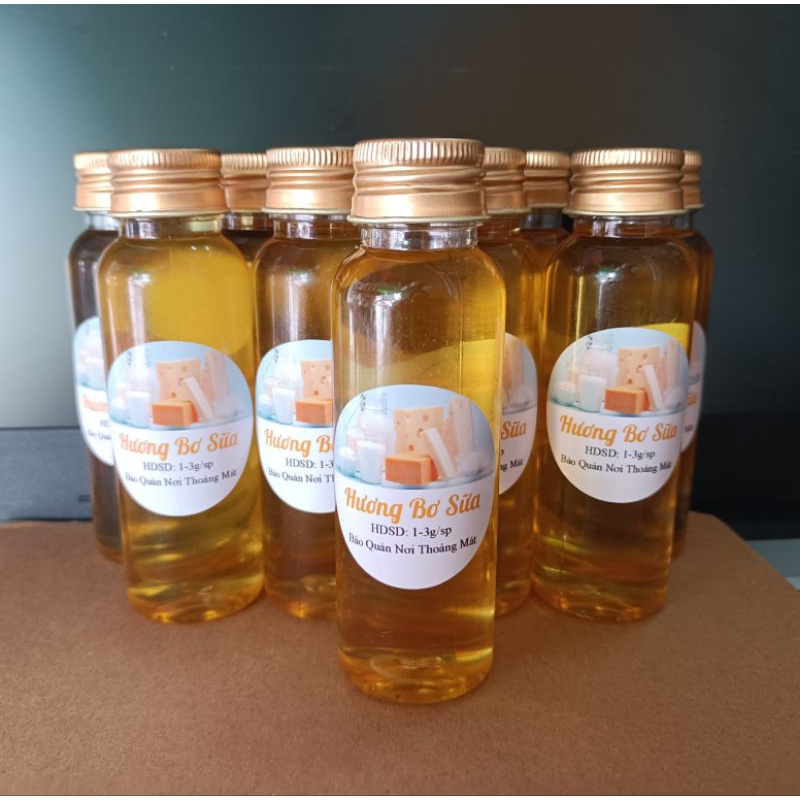 HƯƠNG BƠ SỮA DẠNG DẦU  CHAI 60ML
