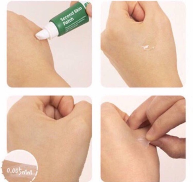 Gel dán mụn second skin patch