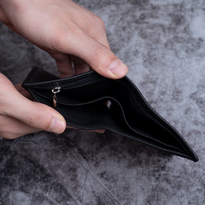 Ví Nam Da Bò Ý Nhập Khẩu Cao Cấp Novida, Bóp Nam Da Thật