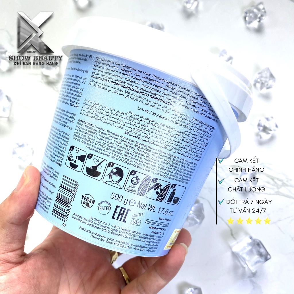 Bột Tẩy Tóc Elgon Khử Ánh Sắc Cam, Nâng Sáng Màu Tóc