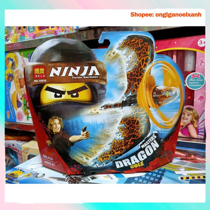 Đồ chơi Lắp ráp con quay lốc xoáy rồng Ninjago Bela I Lego Dragon Masters