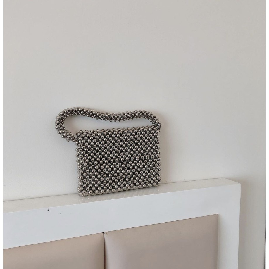 Lily Metalic Bag | Túi Xách Kẹp Nách Chất Liệu Hạt Metalic Độc Lạ