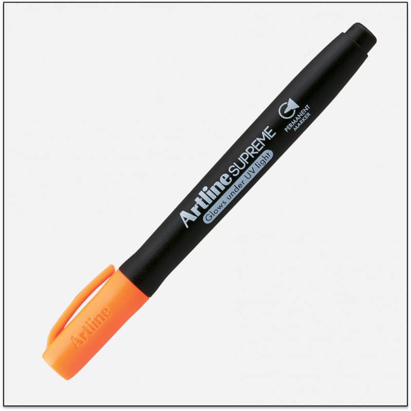 Bút phát sáng UV Artline EPF-700UV - Màu cam (Orange)