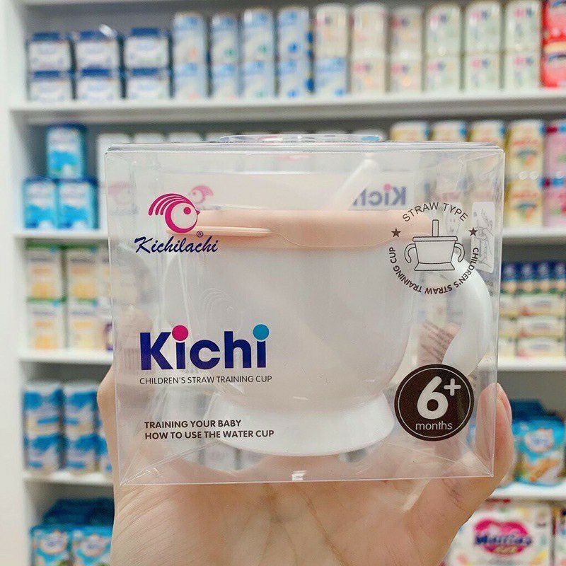 Cốc tập uống 3 giai đoạn kichi