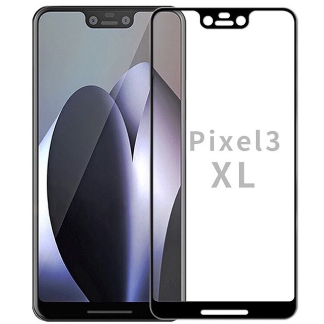 Kính Cường lực full màn 4D cho google pixel 3XL