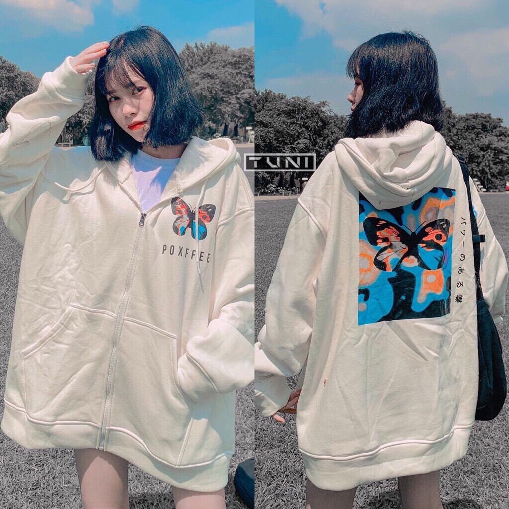 ÁO KHOÁC HOODIE UNISEX NAM NỮ, CHẤT THUN NỈ NGOẠI CÓ DÂY KHÓA KÉO, CÓ NÓN TIỆN LỢI | BigBuy360 - bigbuy360.vn