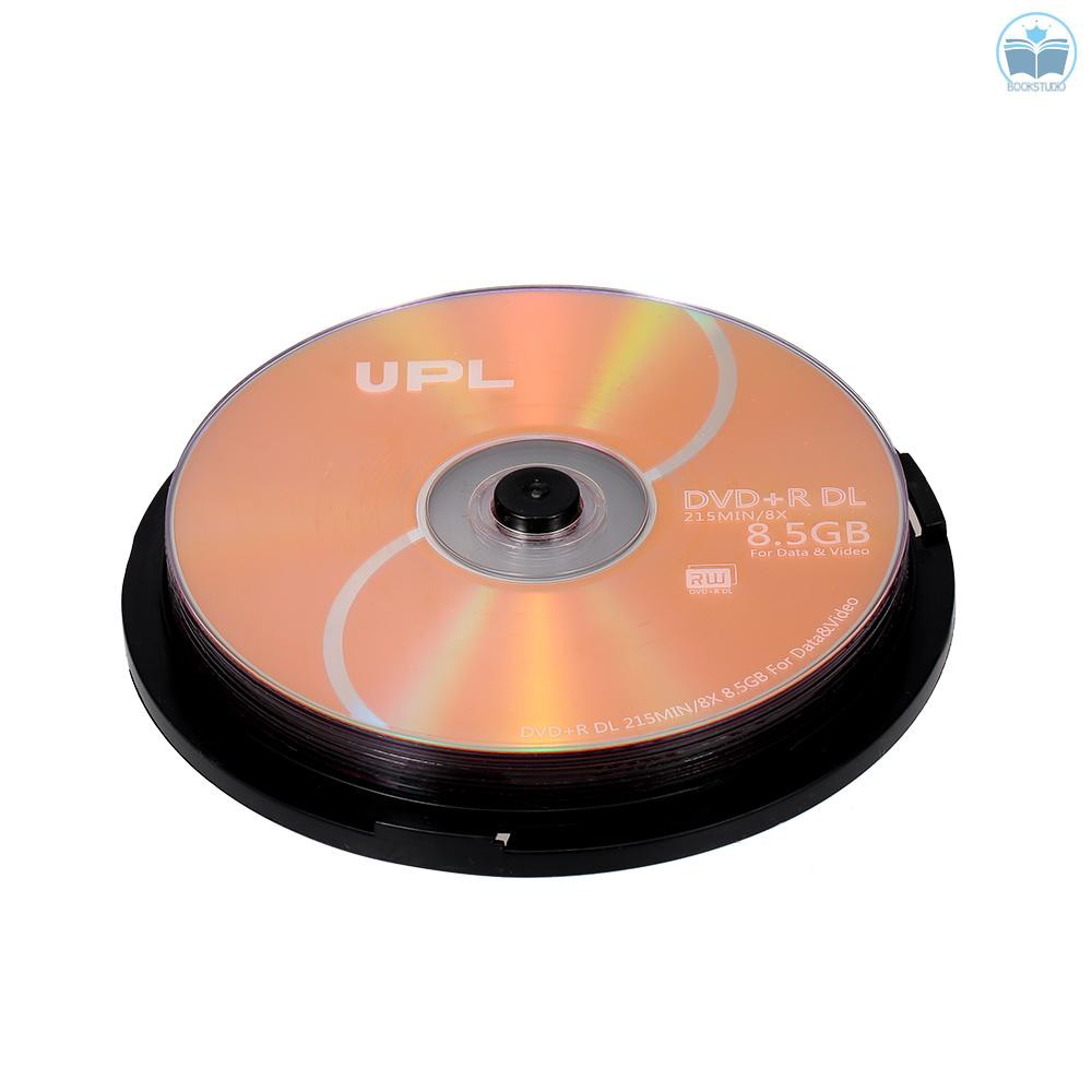 Set 10 Đĩa Dvd + R Dl 8.5gb 215min