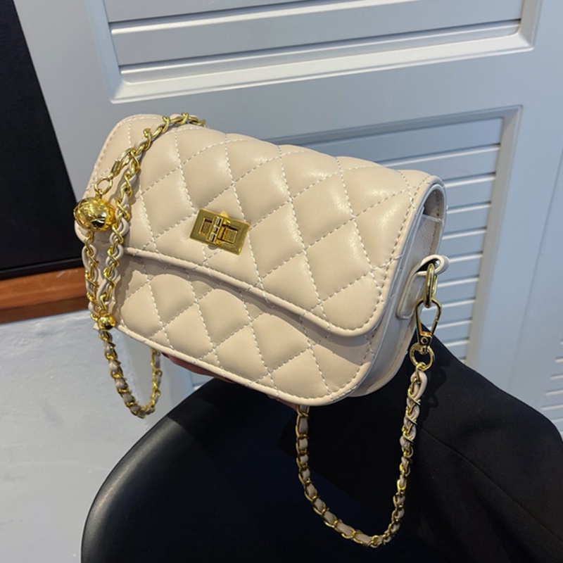 Túi vuông IELGY nhỏ hình thoi đơn giản linh hoạt dành cho nữ