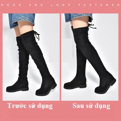 🔥Siêu rẻ 🔥 2 Đai cố định +36 miếng dán , chống tụt boots đùi