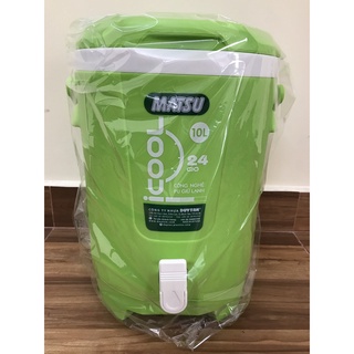 Bình đá Icool Duy Tân 10 Lít có vòi và đế chân
