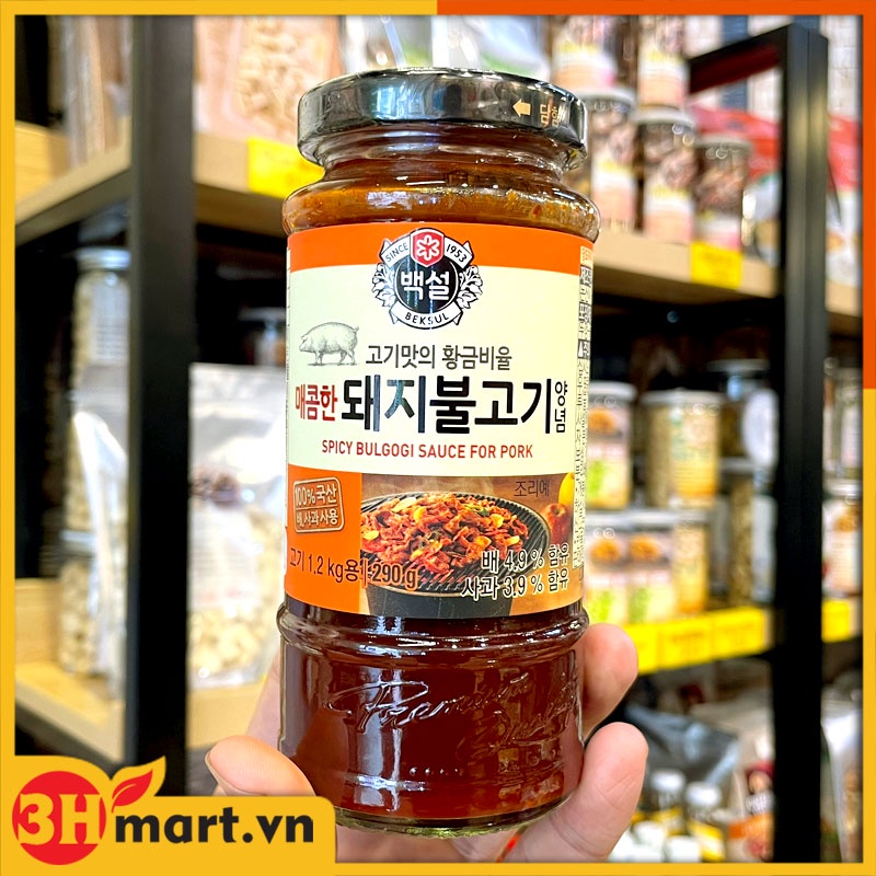 Sốt ướp thịt heo Beksul Bulgogi 290g