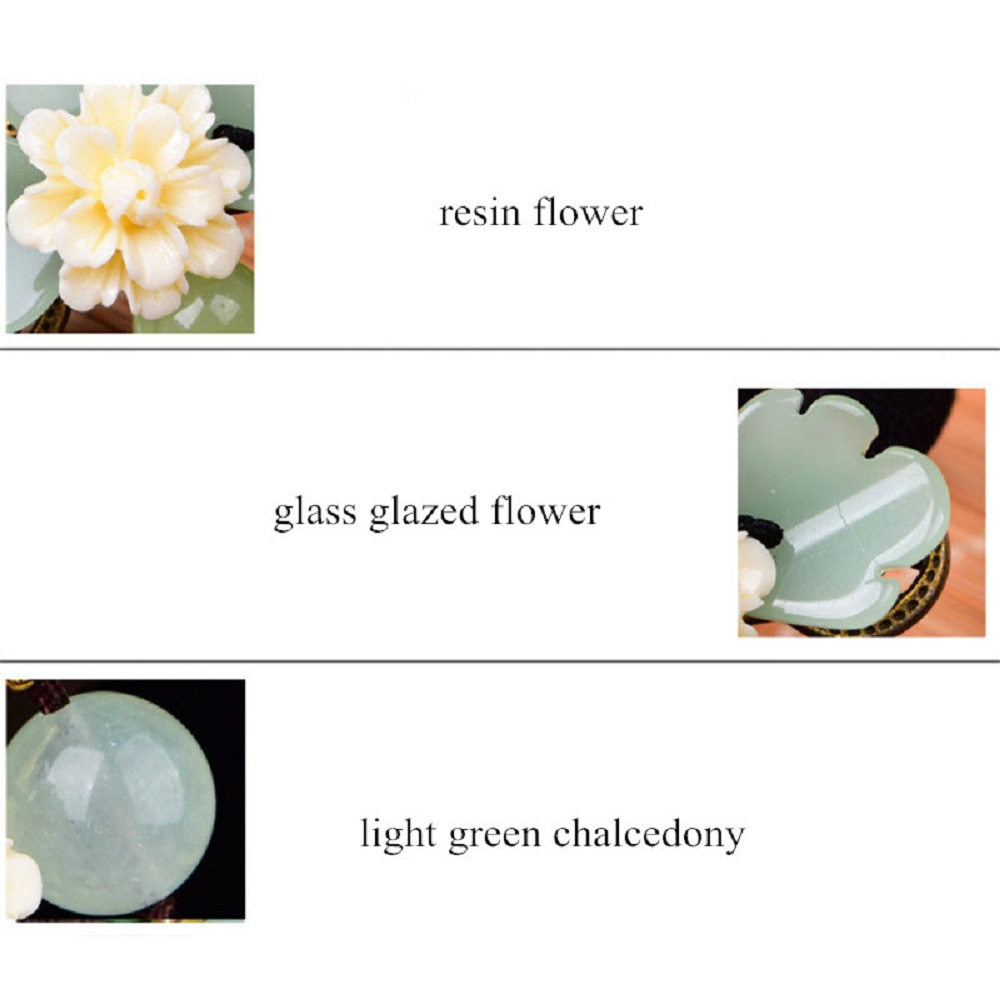 Trâm Cài Tóc Hình Hoa Tráng Men Xinh Xắn Dành Cho Phụ Nữ