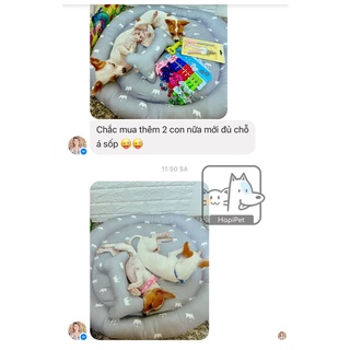 Đệm Thú Cưng Hapipet - Hình Tròn
