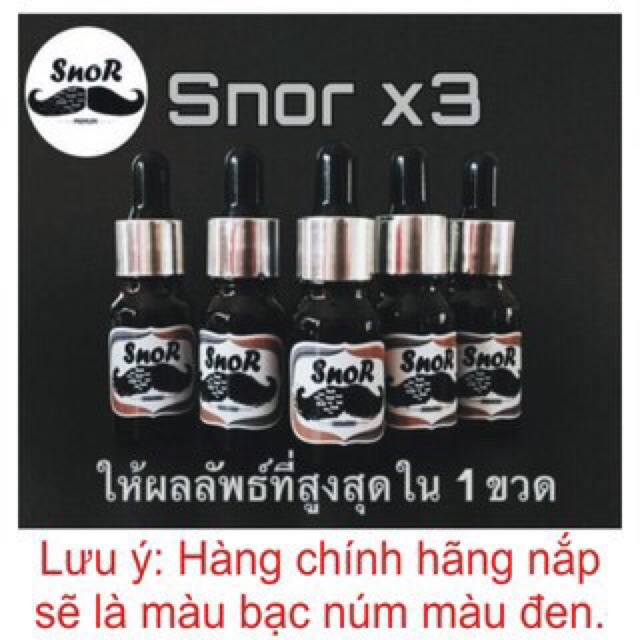 Kích Thích Mọc Râu Snos Thái Lan Chính hãng