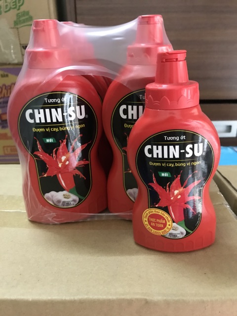 TƯƠNG ỚT CHIN-SU 500g tặng tương cà 250g