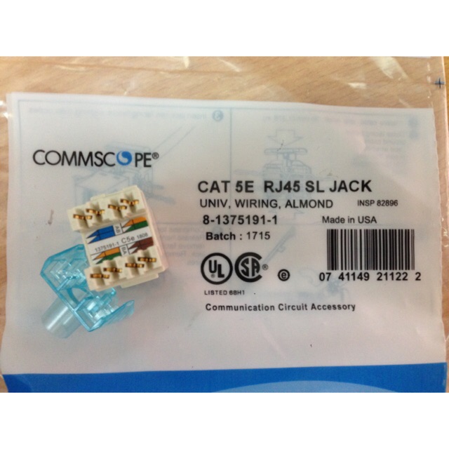 Nhân mạng âm tường cat5 commscope amp