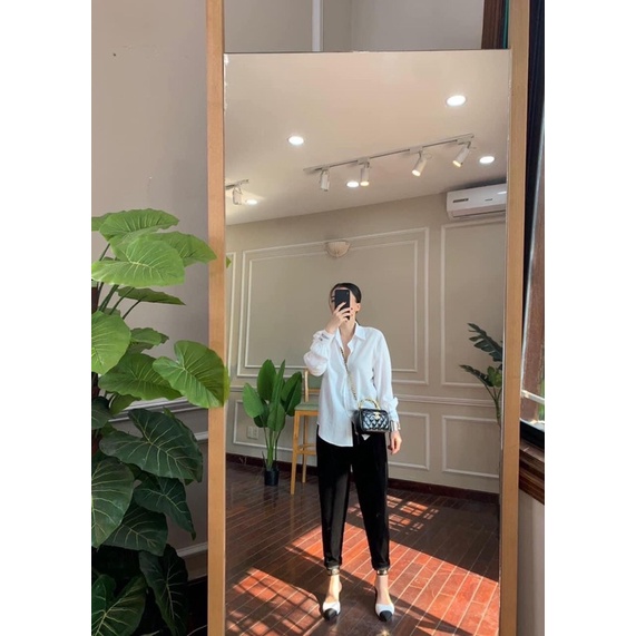 Áo Sơ Mi Nữ Tay Chữ Siêu Hot m105